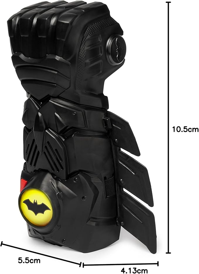 Batman, Interactive Gauntlet with Over 15 Phrases and Sounds, Halloween Costume for Kids Toys for Boys Aged 4 and Up