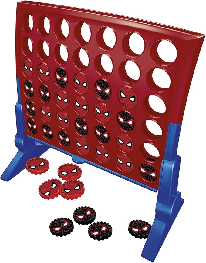 Hasbro Gaming Connect 4 Marvel Spider-Man Edition Game | Strategy Board Games for Kids | 2 Players | Easter Gifts for Boys & Girls| Ages 6+ (Amazon Exclusive)