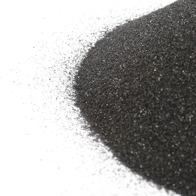 Shiny Stone Colorful Sand,Rainbow Sand,Art Sand,Colored Sand,Craft Sand,Decorative Wedding Vibrant Sand, 40 Colors 250g/0.55lb/8.81oz for Kids Creativity Wedding Succulent Terrarium Vase (Black)