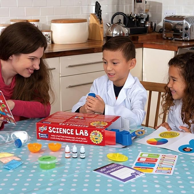 Galt Toys, Science Lab, Science Kit for Kids, 20 Fun Experiments, Ages 6 Years Plus