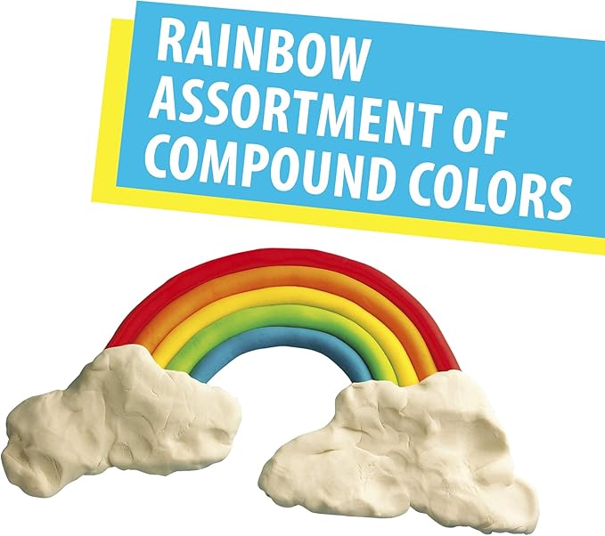 Play-Doh Modeling Compound 24-Pack Case of Colors, Non-Toxic, 3 Oz Cans of Assort. Colors, Back to School Classroom Supplies, Preschool Toys, Ages 2+ (Amazon Exclusive)