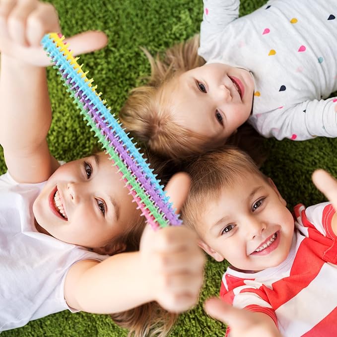 20 PCS Stretchy Fidget Toy,Colorful Stretchy Strings Fidget Toy for Children's Day Gift,Kids,Adults,Boys,Girls,Stress Relief,Calming and Relaxing Present
