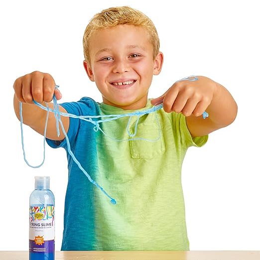 STEM Science Kit: String Slime Goo, Ages 6+ | Experiments for Kids, Chemistry Set, STEM Projects, Educational Toys