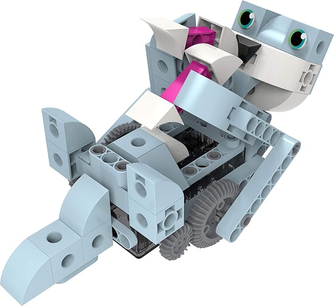 Thames & Kosmos Kids First: Robot Safari - Introduction to Motorized Machines Science Experiment Kit for Ages 5 to 7, Build 8 Robotic Animals Including A Unicorn, Llama, Narwhal & More
