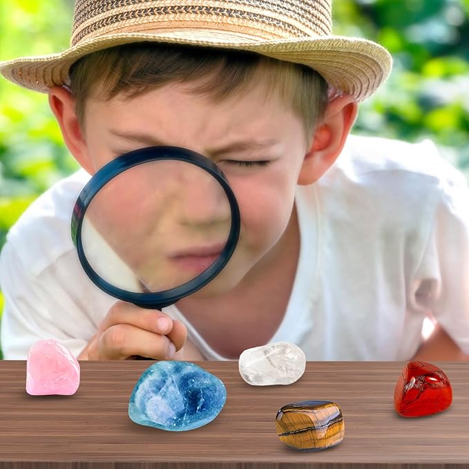 Science Kit, Volcano Kit for Kids Age 5-7 6-8-12 Boys Girls Kids Toys, Crystal Earth Moon Mars Science Kit, Dig Kits & Gemstones, STEM Project Toy for Boys and Girls Perfect Birthday