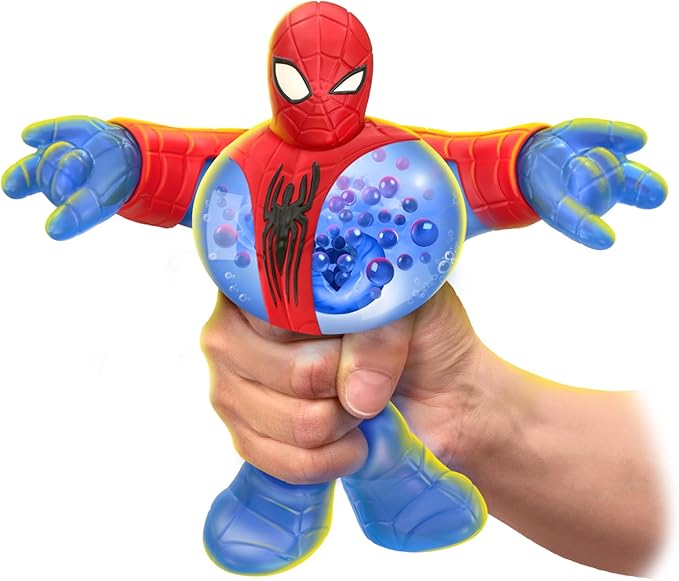 Heroes of Goo Jit Zu Marvel Goo Shifters Versus Pack Spider-Man VS Goo Shifter Lizard. 2 Squishy 4.5" Tall Marvel Heros. Crush The Core of Goo Shifter Lizard and Transform his Goo