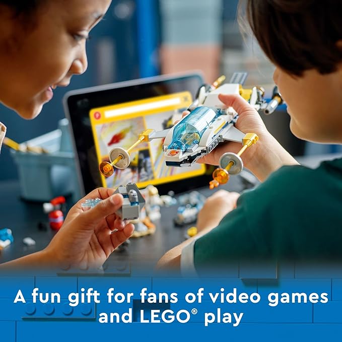 Lego City Mars Spacecraft Exploration Missions 60354 Interactive Digital Building Toy Set - with Astronaut Minifigures and Spaceship, Traverse The Stars, Great Gift for Kids, Boys, and Girls Ages 6+