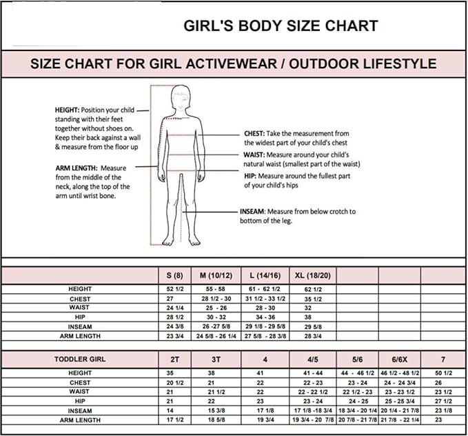 Arctic Quest Little Girls Bib Snow Pants and Ski Jacket Water-Resistant Snowsuit For Kids Winter Jacket For Girls