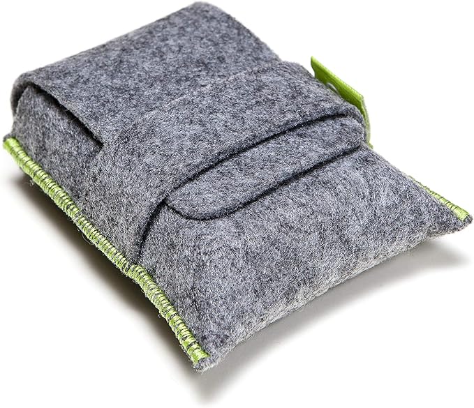 6 Piece Tegu Pocket Pouch Prism Magnetic Wooden Block Set, Jungle