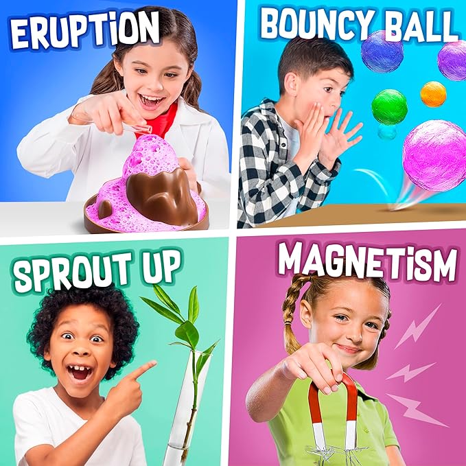 Science Kit for Kids Age 5-7 - 65 Experiments Gift Set