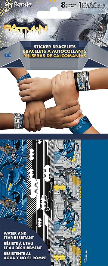 Trends International Batman - My Bands - Sticker Bracelets
