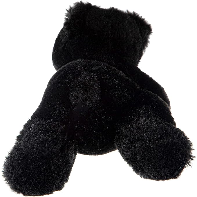 Wild Republic EcoKins Mini Black Bear Stuffed Animal 8 inch, Eco Friendly Gifts for Kids, Plush Toy, Handcrafted Using 7 Recycled Plastic Water Bottles (24807)