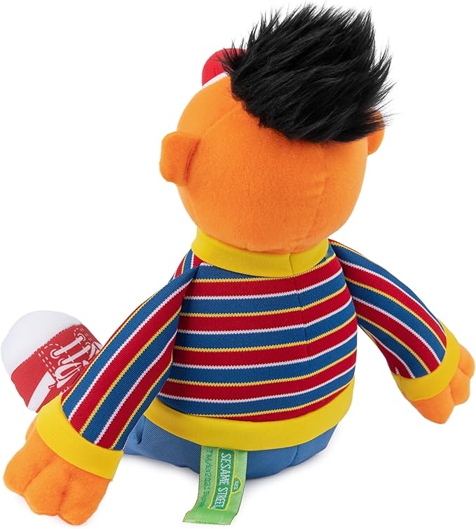 GUND Sesame Street Official Ernie Muppet Plush, Premium Plush Toy for Ages 1 & Up, Orange, 13.5”