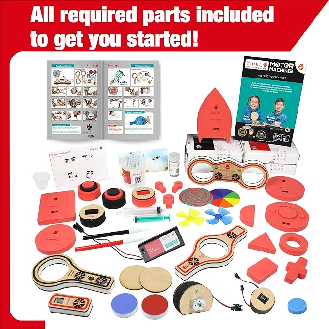 Butterfly Edufields 20in1 STEM Toys for Boys & Girls Age 8-12 | STEM Kits for Kids Age 8-12| Science Kits 8-10 | Motor Machines Project Kit | Robotics & Engineering Toys| Gift for 6 7 8 9 10 Year Old