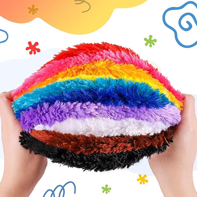 Caydo 20 Pieces Extra Thick Pipe Cleaners Craft Supplies 10 Colors Soft Chenille Stems for Kids Art Craft DIY Projects Creative Decoration (30 mm x 12 Inch)