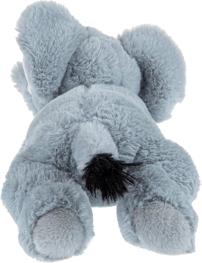 Wild Republic EcoKins Mini African Elephant Stuffed Animal 8 inch, Eco Friendly Gifts for Kids, Plush Toy, Handcrafted Using 7 Recycled Plastic Water Bottles