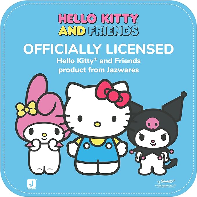 Hello Kitty and Friends 50th Anniversary Nesting Figures - Five Figures 6” to 2” Each with a Unique Finish - 5 Decades of Friendship - Officially Licensed Sanrio Product from Jazwares