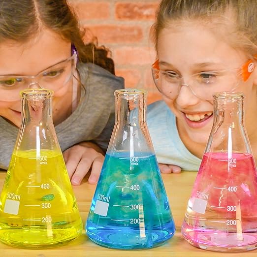 Steve Spangler Science - WTIN-100 Color Fizzers, 100 Tablets – Assorted Colors (Red, Yellow & Blue) – Colorful Science Experiment Kit for Kids, Won’t Stain Hands or Surfaces, Exciting STEM Activity