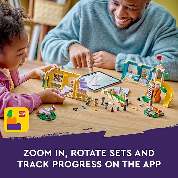 LEGO Friends Heartlake City Preschool Classroom Toy for Kids, Creative Pretend Play for Girls and Boys Ages 4 Years Old and Up, Comes with 2 Mini Dolls and 4 Micro Dolls, 42636