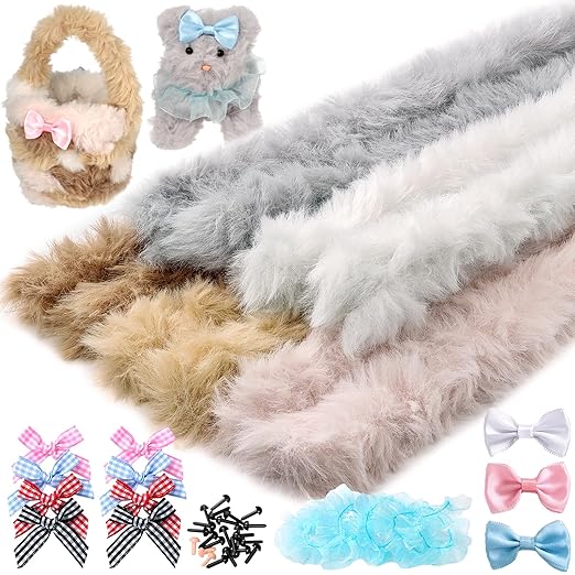 Draupnir 37PCS Pipe Cleaners Extra Thick Jumbo Fur Pipe Cleaners Craft Chenille Stems Pipe Cleaners Craft Supplies Pipe Cleaner Craft for Kids Creative DIY Arts and Crafts(39inch x 1.18inch)