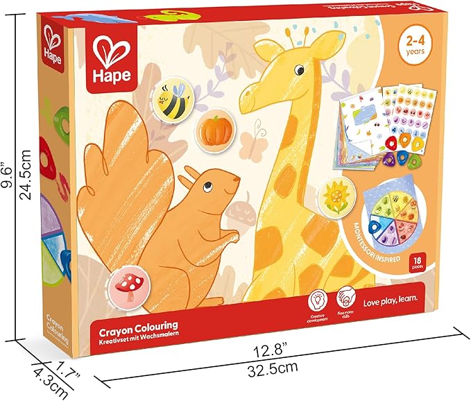 Hape Crayon Coloring Set