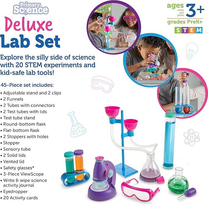 Primary Science Deluxe Lab Set Pink