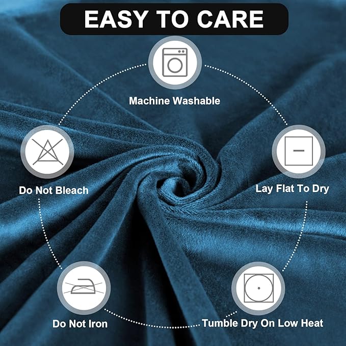 Festicorp Recliner Chair Covers Real Velvet 4-Pieces Recliner Covers for Small Lazy Boy Recliner Chair Stretch Recliner Sofa Slipcovers Furniture Protector with Side Pocket & Elastic Bottom, Deep Teal