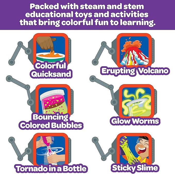 Crayola Color Chemistry Set (50 Experiments), Science Kit For Kids, STEM Toy for Kids, Gift for Boys & Girls, Ages 7, 8, 9