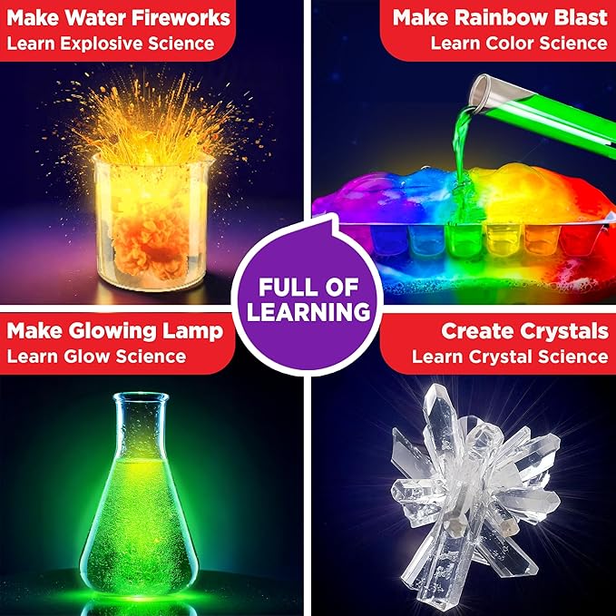 Doctor Jupiter Ultimate Science Kit for Kids Ages 8-12| Christmas, Birthday Gift Ideas for 8-9-10-11-12 Year Old Boys & Girls| STEM Learning & Educational Toys| 50+ Experiments Ultimate Starter Series