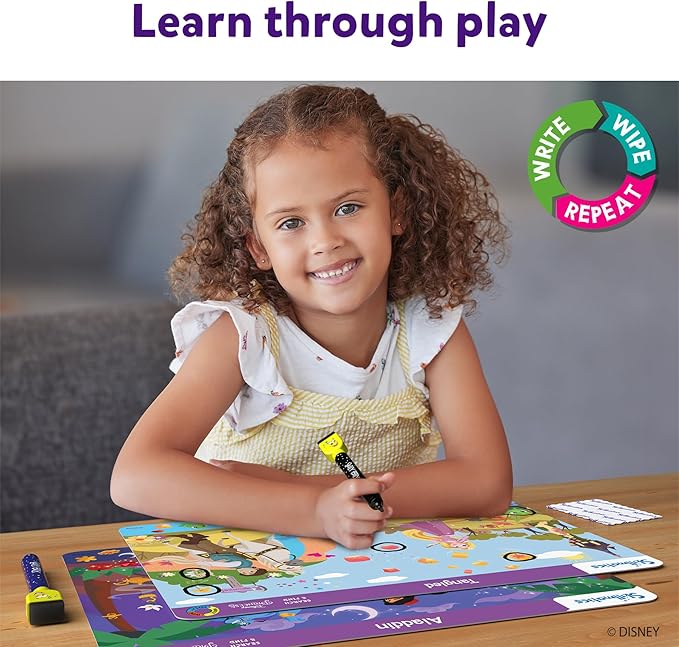 Skillmatics Preschool Learning Activity - Search and Find Disney Princess, Educational Game for Kids, Toddlers Who Love Toys, Art & Craft Activities, Valentine's Day Gifts for Ages 3, 4, 5, 6