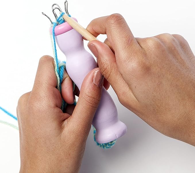 Creativity for Kids Quick Knit Charm Bracelets - Create 10 DIY Friendship Bracelets, Kids Jewelry Making Kit