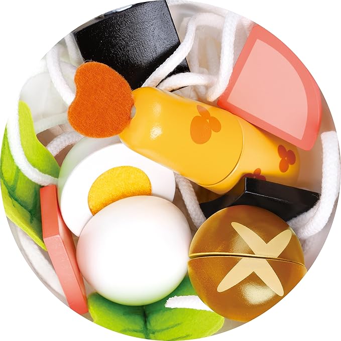 Hape “Slurp-Slurp” Udon Set | Pretend Play Toy Food and Kitchen Playset for Kids, for Children Ages 3+ Years