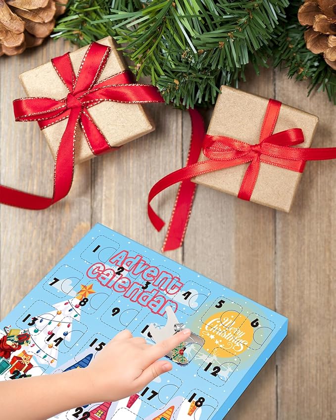 Advent Calendar 2024 Girls, Jewelry Making Kit Charm Bracelet Advent Calendar for Kids Countdown to Christmas, DIY Christmas Arts and Crafts for Girls Age 4-12, Teenagers, Teens Girl, Adults, Women