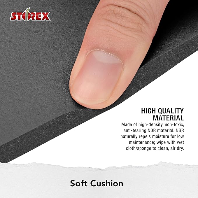 Storex Wiggle Stool – Active Flexible Seating for Classroom and Home Study, Adjustable 12-18 Inch Height, Teal (00306U01C)