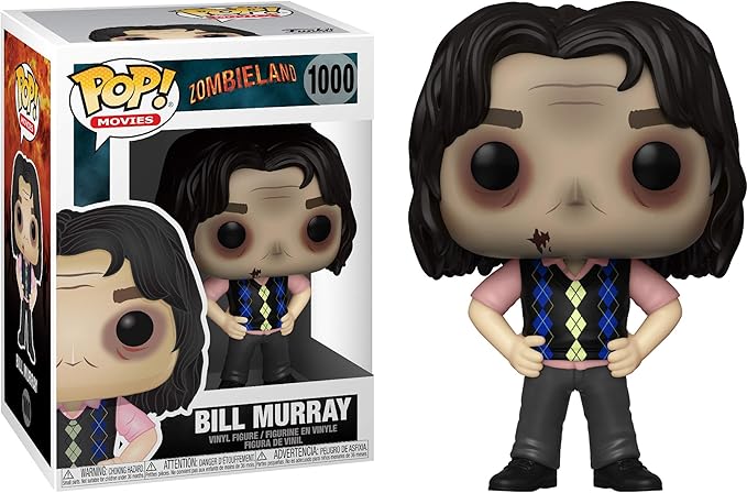 Bill Murray: Funk o Pop! Movies Vinyl Figure Bundle with 1 Compatible 'ToysDiva' Graphic Protector (1000-49109 - B)