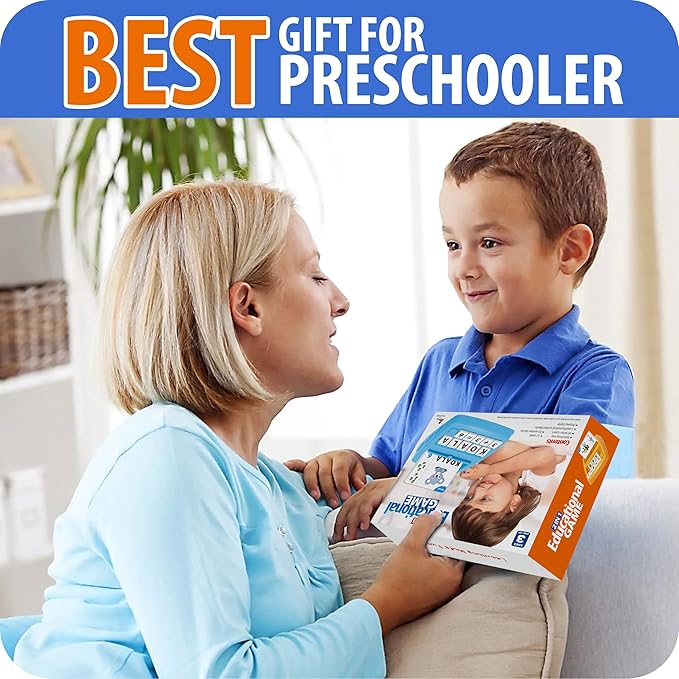 Yolscue Montessori Matching Letter Games,Educational Toys for 3-8 Year Olds Boys Girls,Alphabet Learning Toys for Kids Ages 3-8 Years,Birthday Party Gifts for 3-8 Year Olds Boys Girls(Navy Blue)