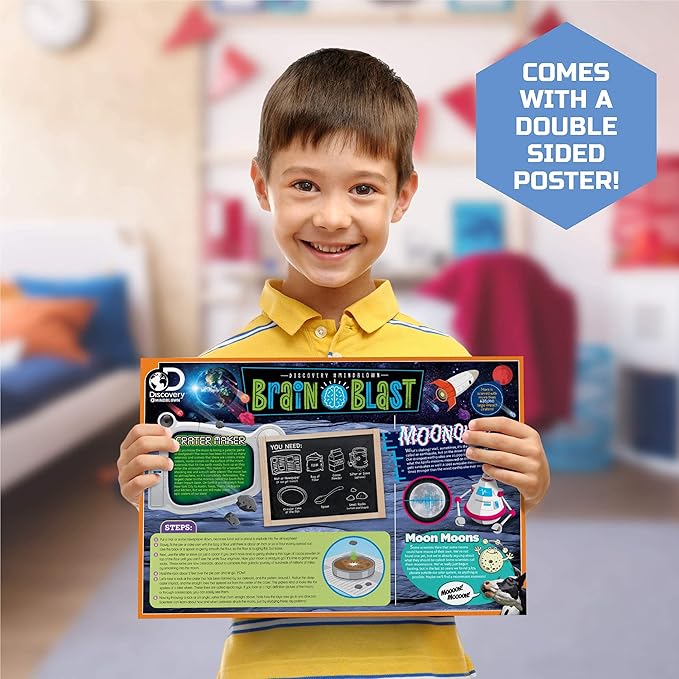 Discovery #MINDBLOWN Model Engine Building Kit, DIY 4-Cylinder Combustion Engine, Working Pistons Fan Valves Belts LED Lights, STEM Mechanic Engineering Construction Experiment Set, Kids & Adults Gift