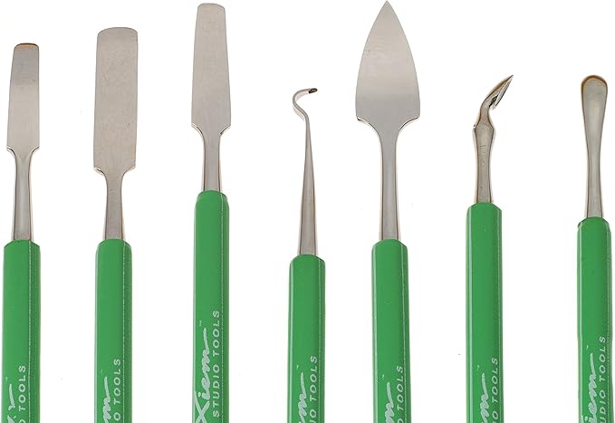 Xiem Studio Tools Ultimate Tools for Clay Artists (Double-Ended Carving and Sculpting Tools)