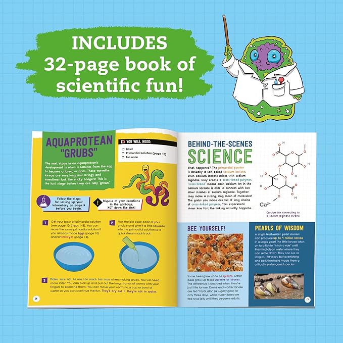 KLUTZ Bio Chem Creatures STEAM Lab