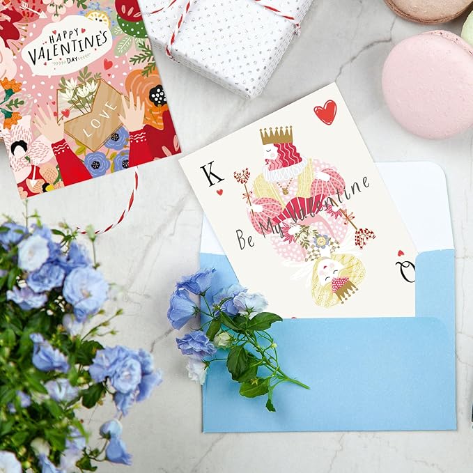 PATIKIL 50 Sets Pure Cotton Watercolor Cards 140lb/300 GSM Postcards with Envelopes for Art Painting Creative Thank Notes, 5x7 Inch