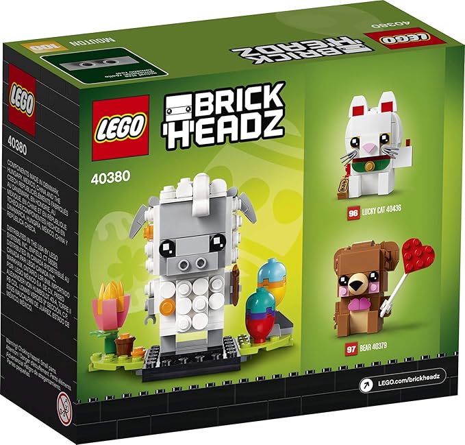 LEGO BrickHeadz Easter Sheep 40380 Building Kit, New 2021 (192 Pieces)