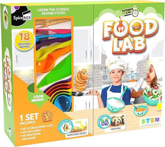 SpiceBox Science Lab Food Lab Kit: Explore The Science of Delicious Cuisine