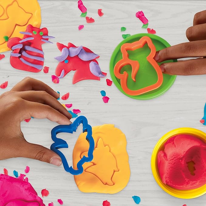 Play-Doh Party Favor Pack, Bulk 24 Pack of Modeling Compound with Cutters, Non-Candy Treat Bag Fillers, Giveaways & Prize Toys for Kids 3 Years & Up (Amazon Exclusive)