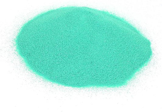 Shiny Stone Colorful Sand,Rainbow Sand,Art Sand,Colored Sand,Craft Sand,Decorative Wedding Vibrant Sand,250g/0.55lbs/8.81oz for Kids Creativity Wedding Succulent Terrarium Vase (Turquoise)