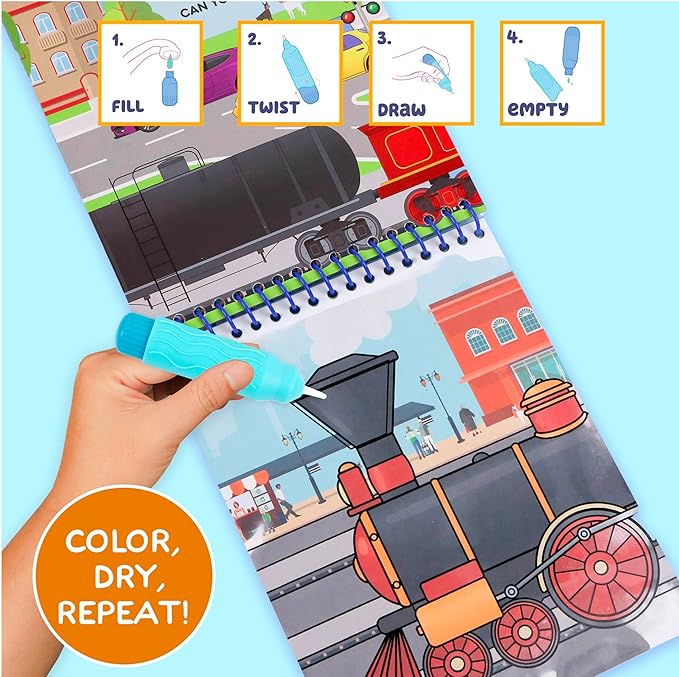 Horizon Group USA Made by Me Aqua Art- Transportation