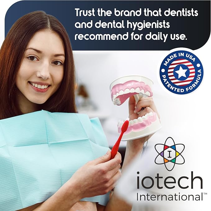 ioRinse Ultra is The Most Dentist-Recommended Periodontal Rinse of its Kind for Adults and Kids Oral Care and Hygiene. It’s an Alcohol Free, Bad Breath Treatment and Gum Mouthwash with Xylitol. 1L