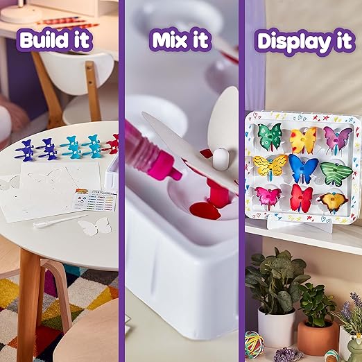Crayola Paper Butterfly Science Kit, STEAM Toy, Gift for Kids, Ages 7, 8, 9, 10