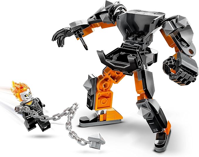 LEGO Marvel Ghost Rider Mech & Bike Building Toy for Boys & Girls Ages 7+ - Marvel Superhero Toy W/Movable Action Figure - Gift for Kids & Fans - 76245