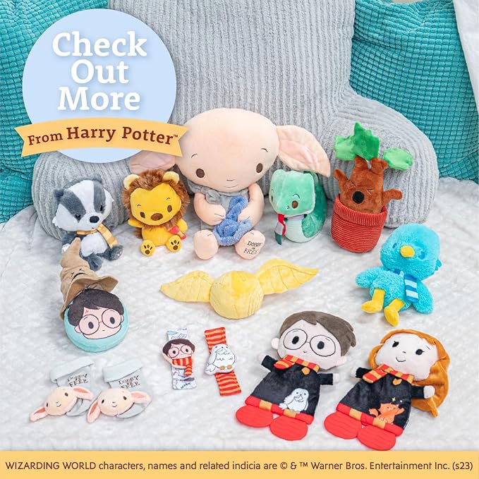 KIDS PREFERRED Harry Potter Dobby Plush Weighted Stuffed Animal The Lovable House Elf Holding His Iconic Sock for Babies, Toddlers, and Kids 15 inches