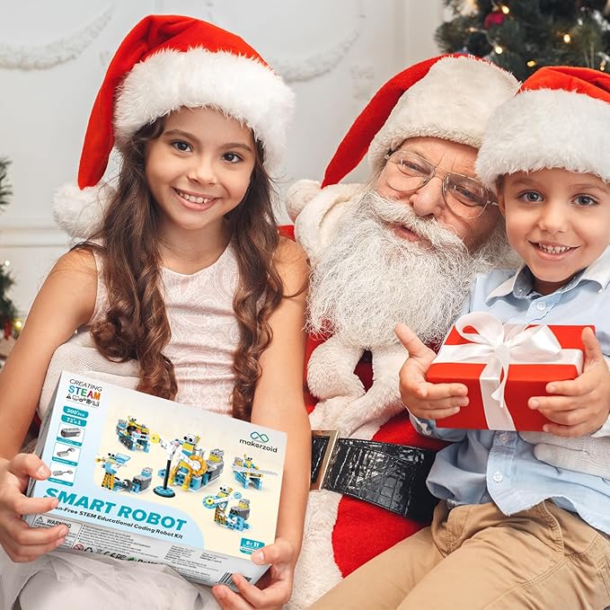 Smart Robot,72-in-1 STEM Educational Toy, Electronic Building Robot Toy, Robotics Kit, Learning Kit, Logical Training Kit, DIY Robot Building Kit for Kids, Boys and Girls Ages 6+